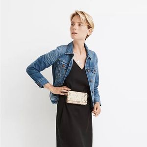 Madewell classic denim jacket, size small